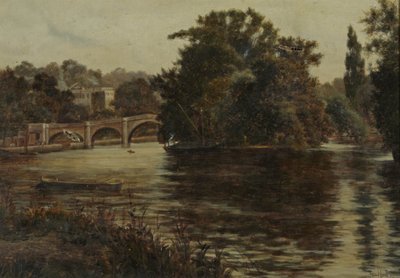 Richmond från nedanför bron av Theodore Hines