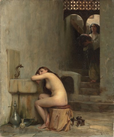 Badrum, 1888 av Theodore Jacques Ralli