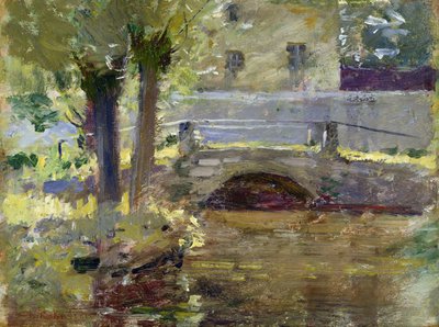 Bron vid Giverny av Theodore Robinson