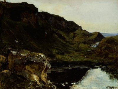Landskap av Theodore Rousseau