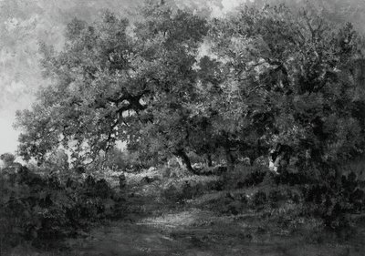Landskap, c. 1860. av Theodore Rousseau