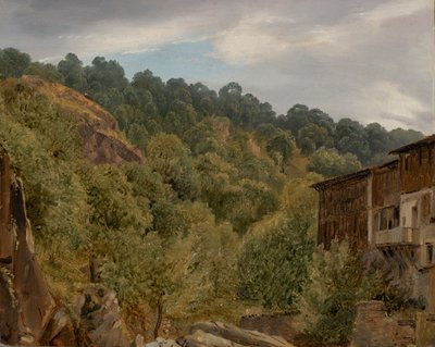 Auvergnes landsbygd av Theodore Rousseau