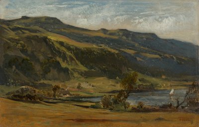 Auvergnes landsbygd av Theodore Rousseau