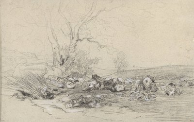 fällda träd av Theodore Rousseau