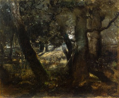 Fasaneriet i Compiègne-skogen av Theodore Rousseau