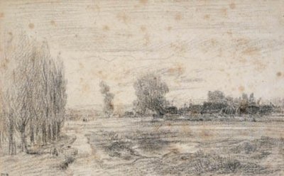 Slätten vid Selon i Berri? av Theodore Rousseau