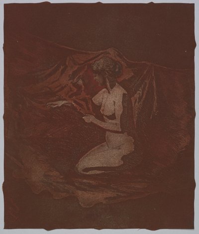 Embers Glow, 1890-1897. av Theodore Roussel