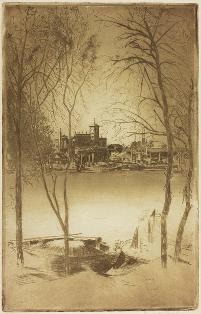 Laburnums och Battersea av Theodore Roussel