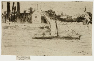 Den lilla pråmen, Chelsea av Theodore Roussel