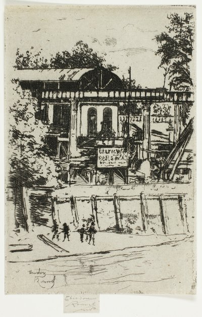 Sågverket, Putney av Theodore Roussel