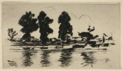 Themsen, kväll av Theodore Roussel