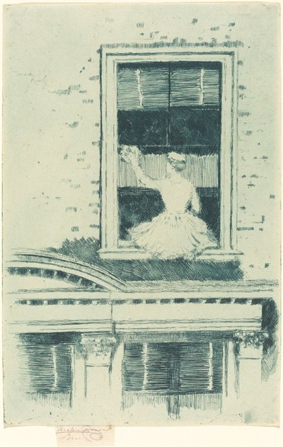 Fönsterputsaren av Theodore Roussel