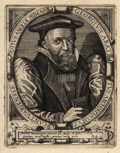 George Abbot av Theodore de Bry