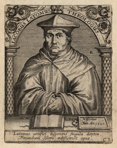 Jacques Masson, c1475-1544, flamländsk teolog. av Theodore de Bry