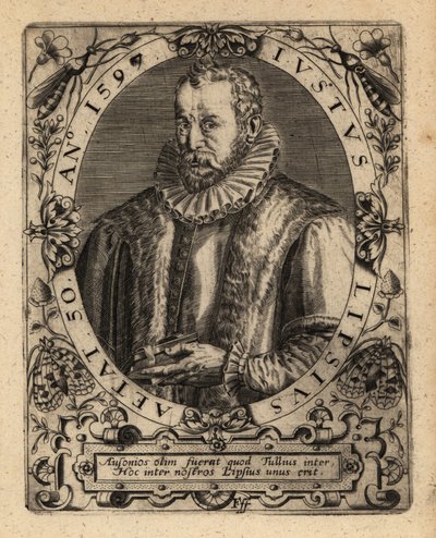Joest Lips, flamländsk filolog. av Theodore de Bry