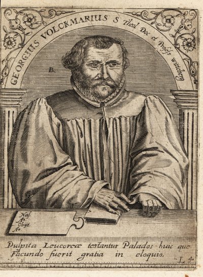 Johann Georg Volkmar av Theodore de Bry