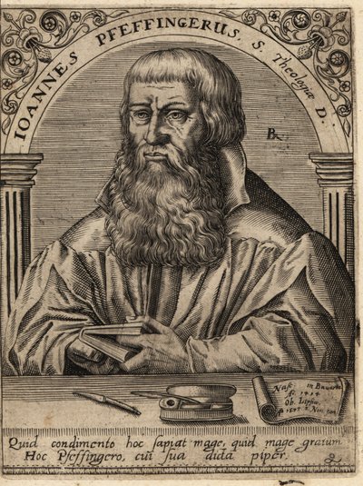 Johann Pfeffinger av Theodore de Bry