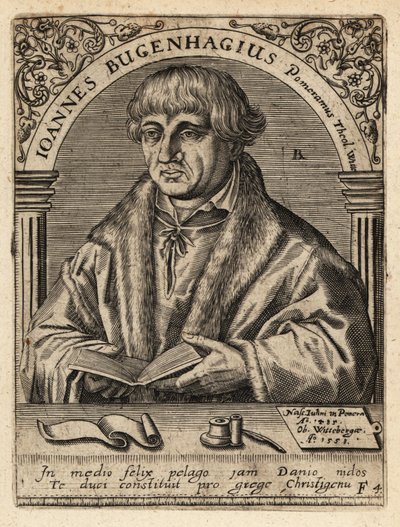 Johannes Bugenhagen av Theodore de Bry
