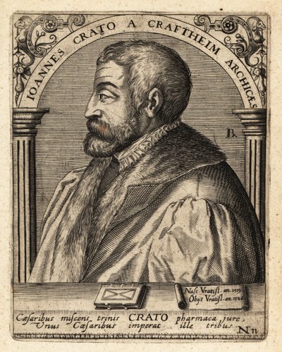 John Crato från Krafftheim av Theodore de Bry
