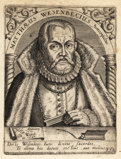 Matthew Wesenbeck av Theodore de Bry