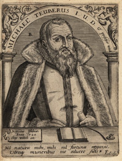 Michael Teuber av Theodore de Bry