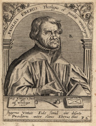 Paul Eber av Theodore de Bry