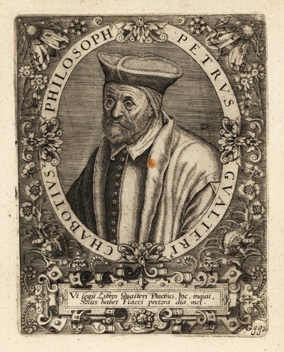 Pierre Gautier Chabot, fransk humanistisk författare. av Theodore de Bry