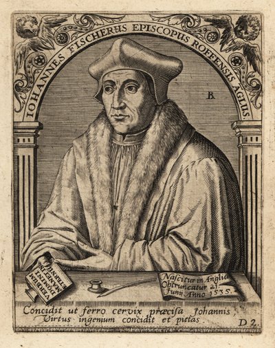Saint John Fisher av Theodore de Bry