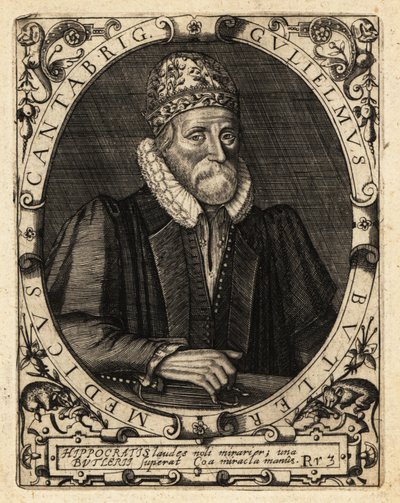 William Butler, engelsk akademiker av Theodore de Bry