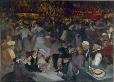 14 juli av Théophile Alexandre Steinlen
