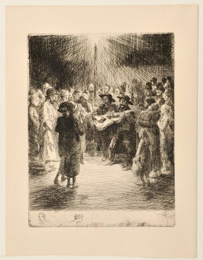 [Kvällssång] av Théophile Alexandre Steinlen