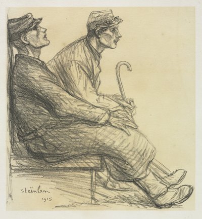 Konvalescenter av Théophile Alexandre Steinlen