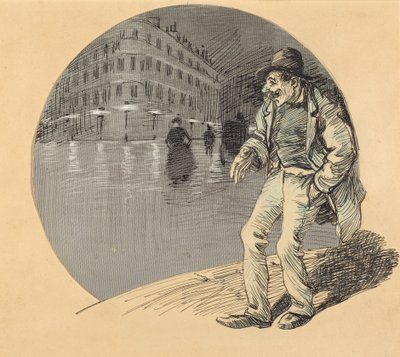 In Love (Förälskad) av Théophile Alexandre Steinlen