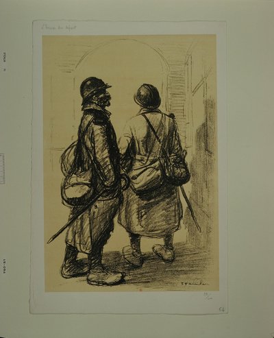 Avresans timme av Théophile Alexandre Steinlen
