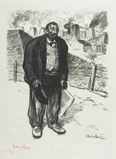 Den hederliga arbetaren av Théophile Alexandre Steinlen
