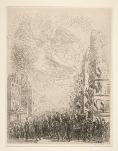 La Marseillaise av Théophile Alexandre Steinlen