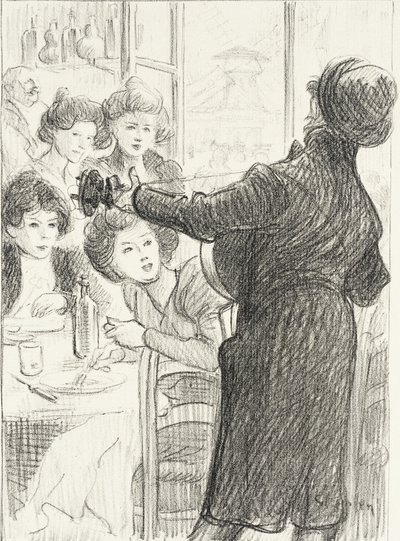 Skogens sångare av Théophile Alexandre Steinlen