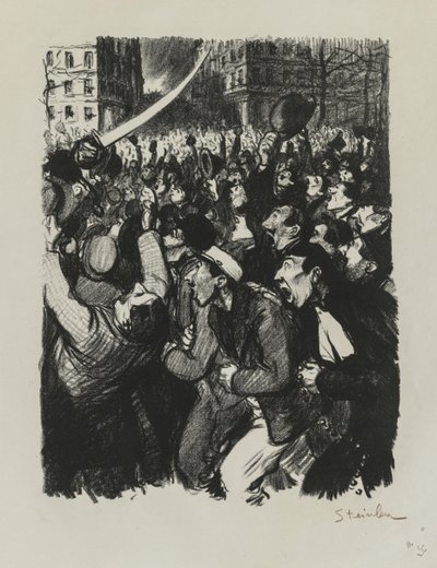 Fåren från Boisdeffre av Théophile Alexandre Steinlen