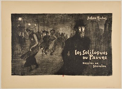 [Den fattiges monologer] av Théophile Alexandre Steinlen