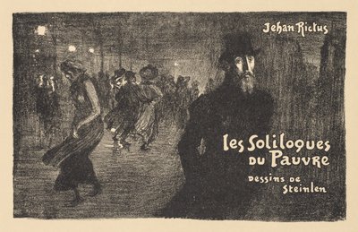 Paris om natten av Théophile Alexandre Steinlen