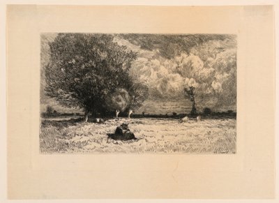 Loings stränder av Theophile Narcisse Chauvel