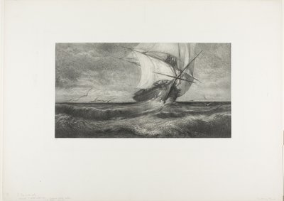 Fantomskeppet av Theophile Narcisse Chauvel