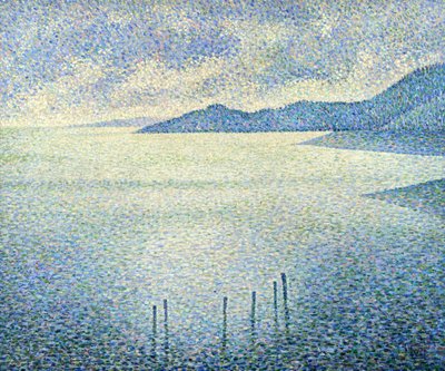 Kustscen, ca. 1892-1893 av Théo van Rysselberghe