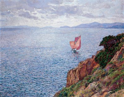 Det röda seglet av Théo van Rysselberghe
