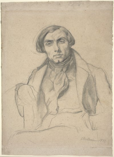 Av Auguste Ott av Théodore Chassériau
