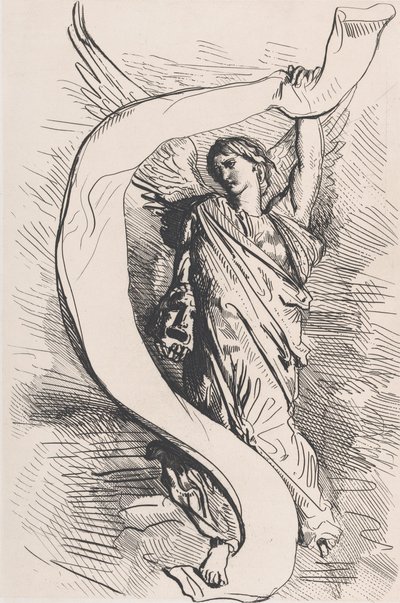 Frontispice, från Othello, 1900. av Théodore Chassériau