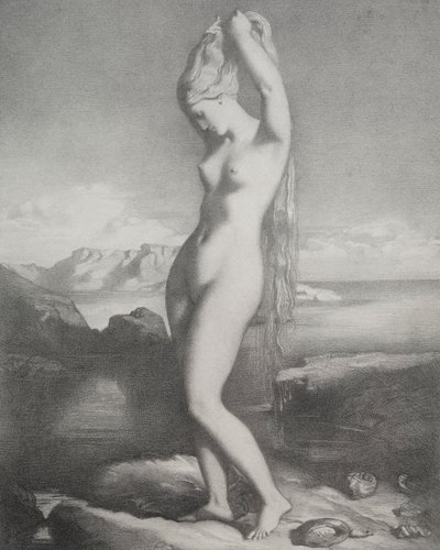 Venus Anadyomena av Théodore Chassériau