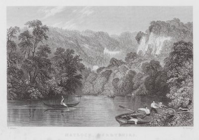 Matlock, Derbyshire (gravyr) av Thomas (after) Allom