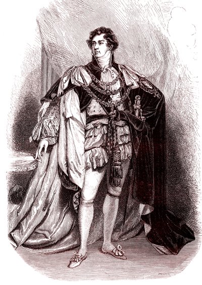 George IV, kung av England av Thomas (after) Lawrence