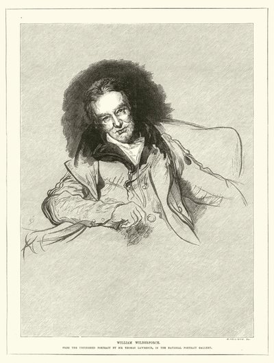 William Wilberforce (gravyr) av Thomas (after) Lawrence
